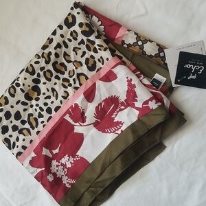 NEW! Echo Multi print Silk Square scarf
